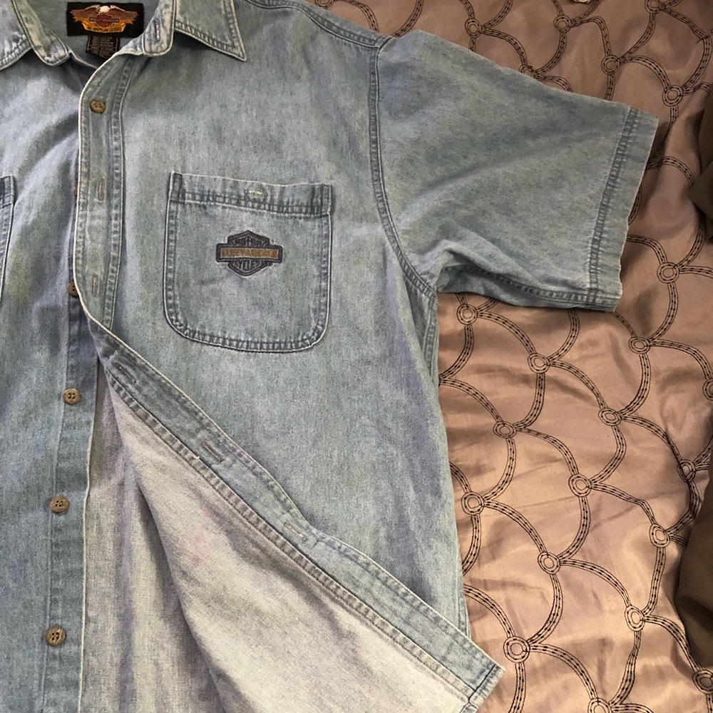 Harley-Davidson Denim Shirt.